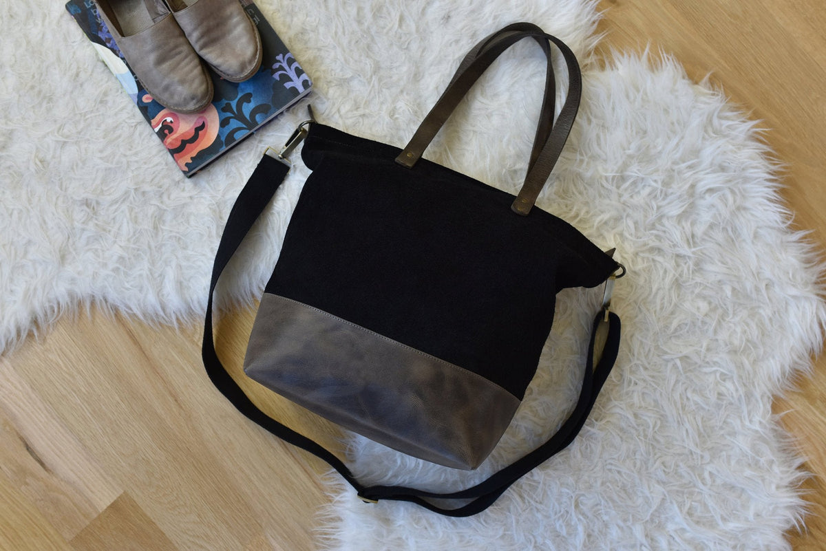 Bolso de tela para novio