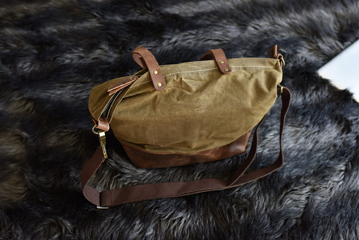 Bolso de tela para novio