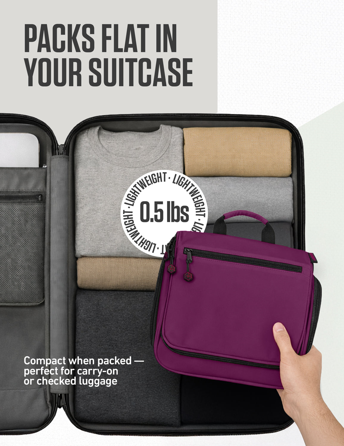 Hanging Travel Toiletry Bag
